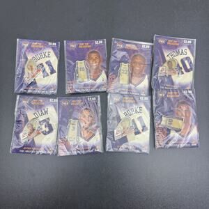 2007 Phoenix Suns NBA Pin Collection Lot - Burke, Diaw, Bell, Thomas, Jones - NE